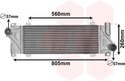 Radiador de aire de admisión Mercedes Sprinter I 4-t bus (904) (1995 - 2006) precio, desde 92,79 EUR